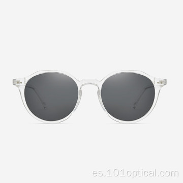 Gafas de sol redondas TR-90 para mujer y hombre